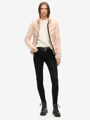 Superdry Frappe Beige Storm Fleece Jacket - Image 1 of 5