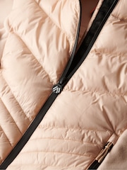 Superdry Frappe Beige Storm Fleece Jacket - Image 5 of 5