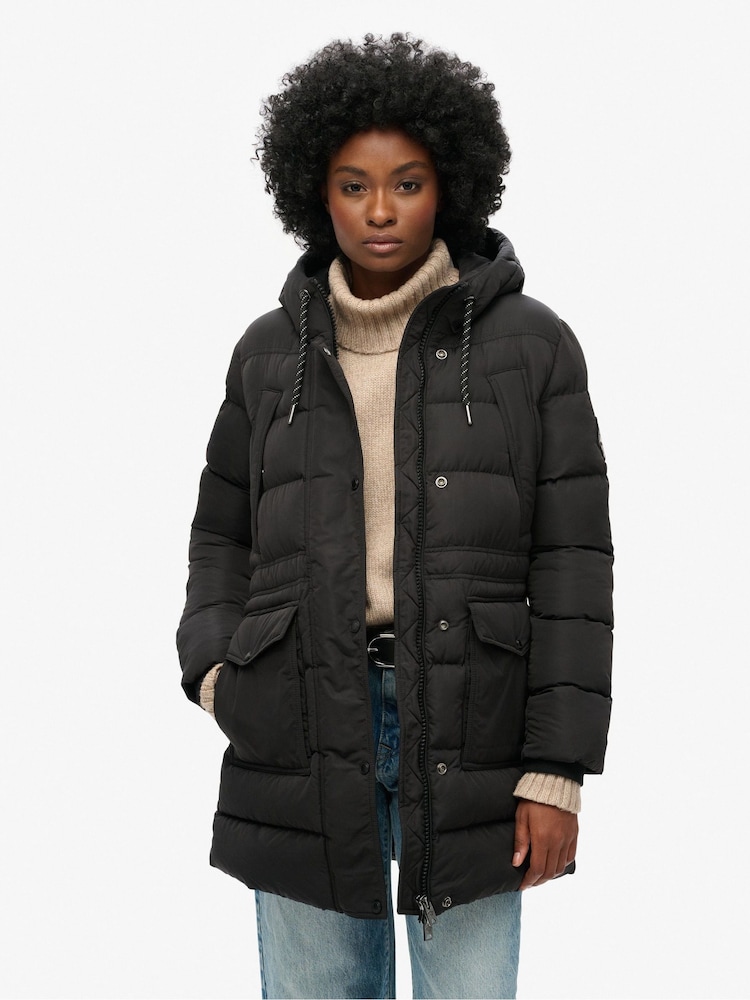 Superdry, Everest, Steppjacke in mittlerer Länge - Bild 1 von 1