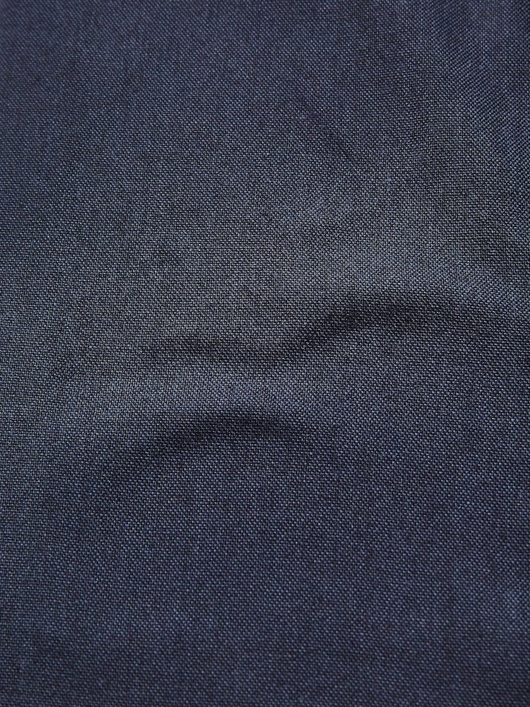 Navy Blue Regular Fit Easy Iron Button Down Oxford Shirt - Image 7 of 7