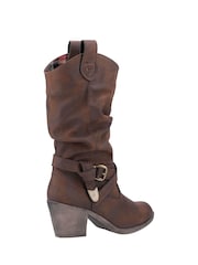 Rocket Dog Sidestep Mid Calf Western Boots - Image 3 of 4