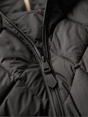 أسود - معطف طويل مبطن من Superdry - Image 8 of 8