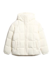 Superdry Star White Montpellier Duvet Jacket - Image 5 of 6
