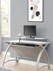 Jual Grey Helsinki Wooden Computer Desk - Image 1 of 4