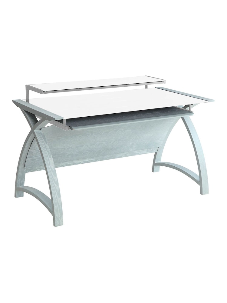 Jual Grey Helsinki Wooden Computer Desk - Image 2 of 4