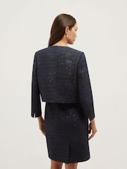 Hobbs Blue Bria Jacket - Image 2 of 4
