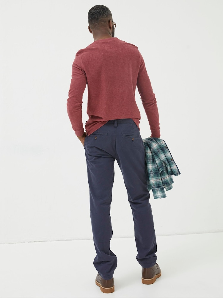 FatFace Blue Modern Coastal Chinos - Image 2 of 5