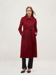 Hobbs Red Petite Livia Coat - Image 1 of 4