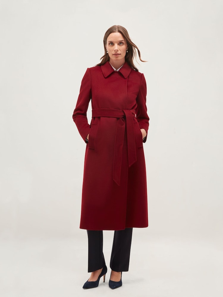 Hobbs Red Petite Livia Coat - Image 1 of 4