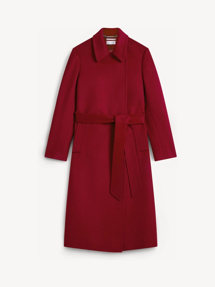 Hobbs Red Petite Livia Coat - Image 4 of 4