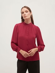Hobbs Pink Betty Blouse - Image 1 of 4