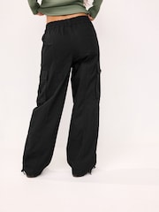 Black Ripstop Cargo Trousers - Image 3 of 7