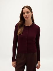 Hobbs Purple Elsa Cardigan - Image 1 of 5