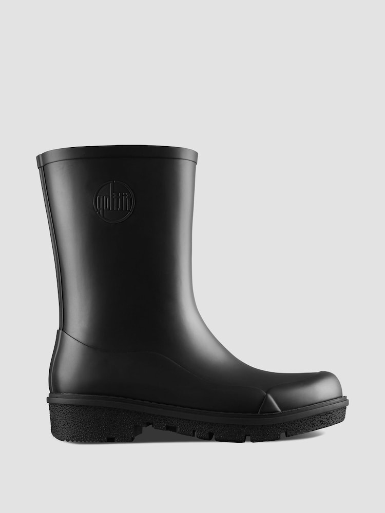 Черный - Короткие резиновые сапоги FitFlop™ Wonderwelly - Image 1 of 3