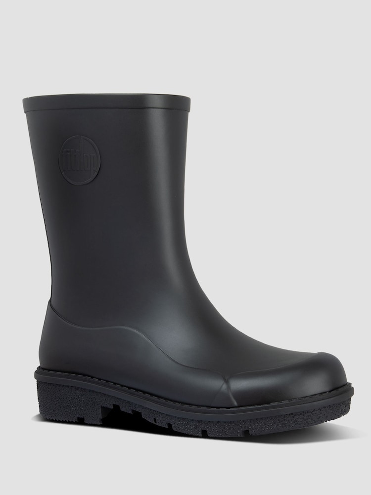 Черный - Короткие резиновые сапоги FitFlop™ Wonderwelly - Image 2 of 3