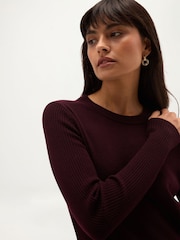 Hobbs Purple Amira Jumper - Image 3 of 6
