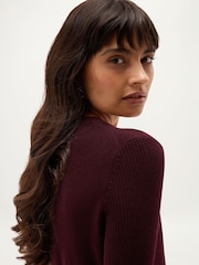 Hobbs Purple Amira Jumper - Image 4 of 6