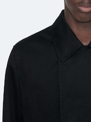 AllSaints Black Milford Jacket - Image 4 of 7