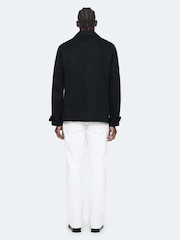 AllSaints Black Milford Jacket - Image 6 of 7