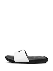 Nike White Victori One Sliders - Image 4 of 8