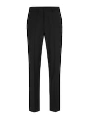 BOSS Black BOSS Leon Wool Blend Regular Fit Suit Trousers - Image 5 of 6
