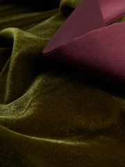Florere Velvet Tie Neck Midi Dress - Image 5 of 5