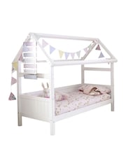Flexa White Avenue Kids Single Bed - Image 2 of 2