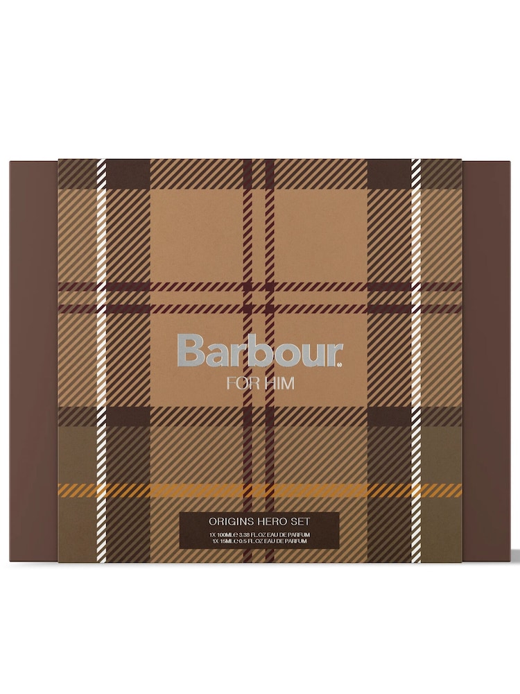 Barbour® Origins For Him Hero Tartan Gift Set - Image 1 of 2 Barbour® Origins For Him Hero Tartan Gift Set - Image 1 of 2