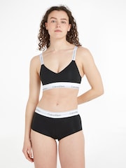 Calvin Klein Black Logo Cotton Boxers - Image 1 of 5