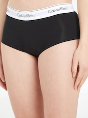 Calvin Klein Black Logo Cotton Boxers - Image 3 of 5