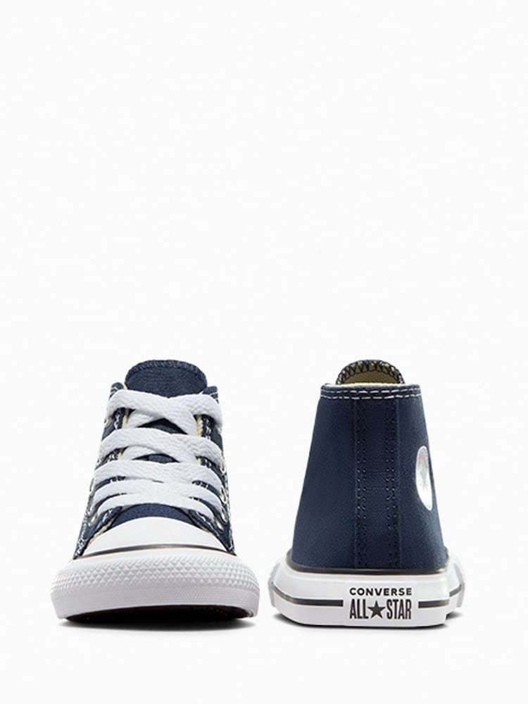 Converse Navy Chuck Taylor All Star High Infant Trainers - Image 5 of 8