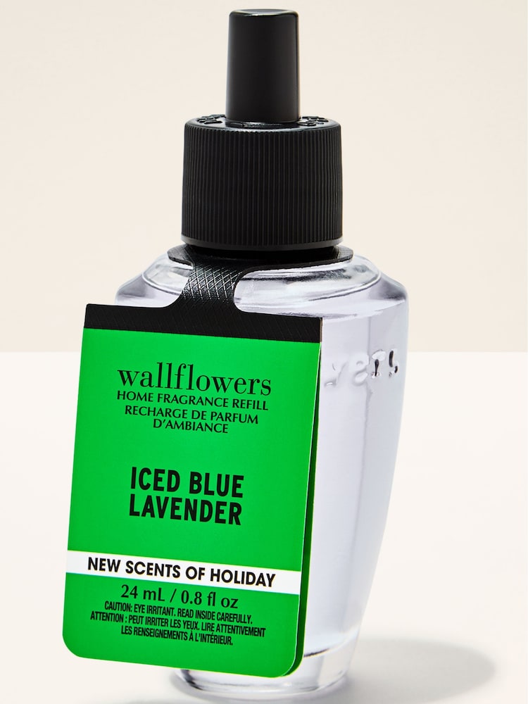 Bath & Body Works Iced Blue Lavender Wallflowers Fragrance Refill 24ml - Image 1 of 3 Bath & Body Works Iced Blue Lavender Wallflowers Fragrance Refill 24ml - Image 1 of 3