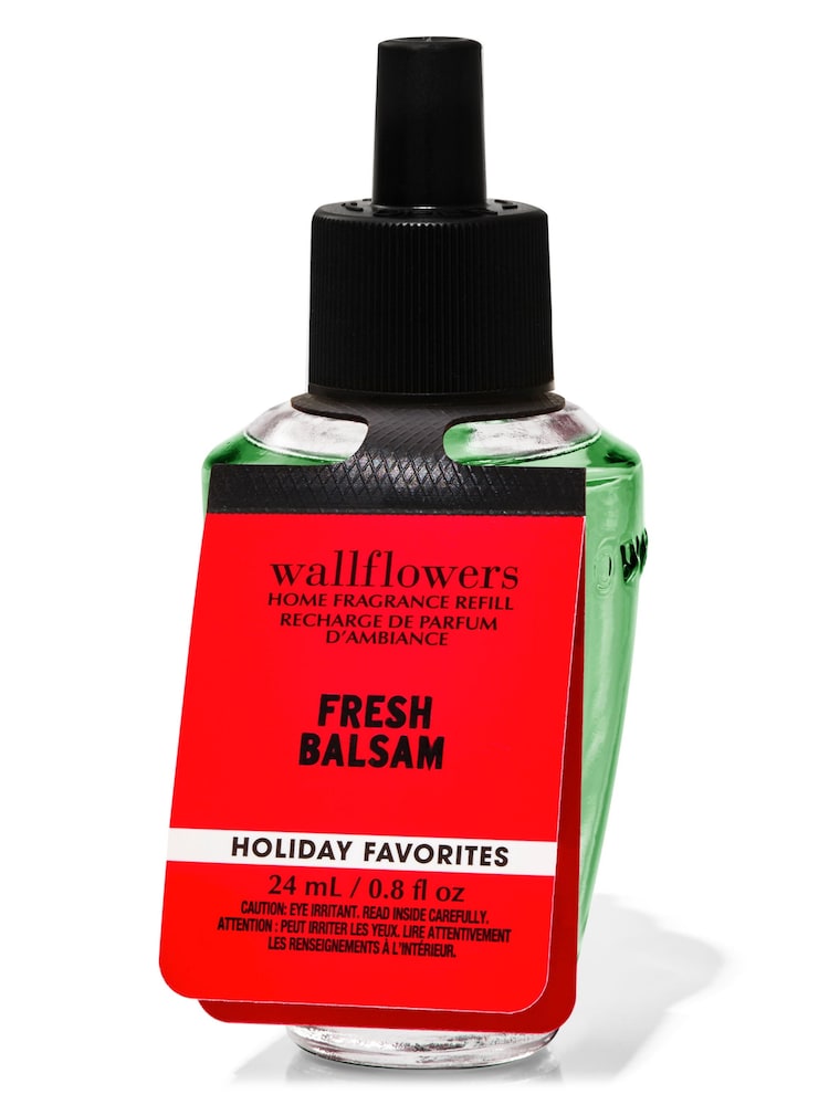 Bath & Body Works Fresh Balsam Wallflowers Fragrance Refill 24ml - Image 1 of 2 Bath & Body Works Fresh Balsam Wallflowers Fragrance Refill 24ml - Image 1 of 2