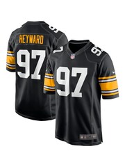 Nike Black NFL Pittsburgh Steelers Game Alternate Jersey - Cameron Heyward Youth - Image 1 of 3