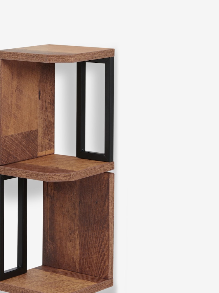 Bronx Wood Corner Wall Shelves - Image 3 of 3