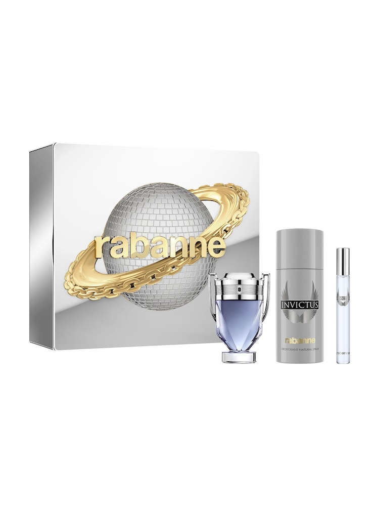 Rabanne Invictus Eau de Toilette 50ml Gift Set - Image 1 of 5 Rabanne Invictus Eau de Toilette 50ml Gift Set - Image 1 of 5