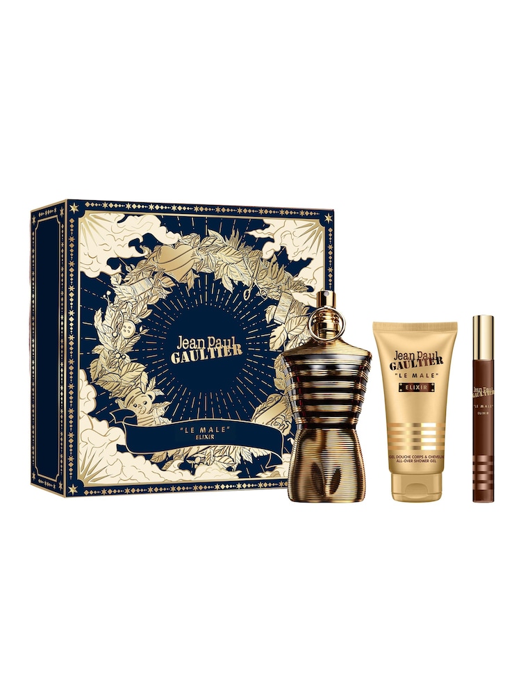 Jean Paul Gaultier Le Male Elixir Parfum 75ml Gift Set - Image 1 of 5 Jean Paul Gaultier Le Male Elixir Parfum 75ml Gift Set - Image 1 of 5