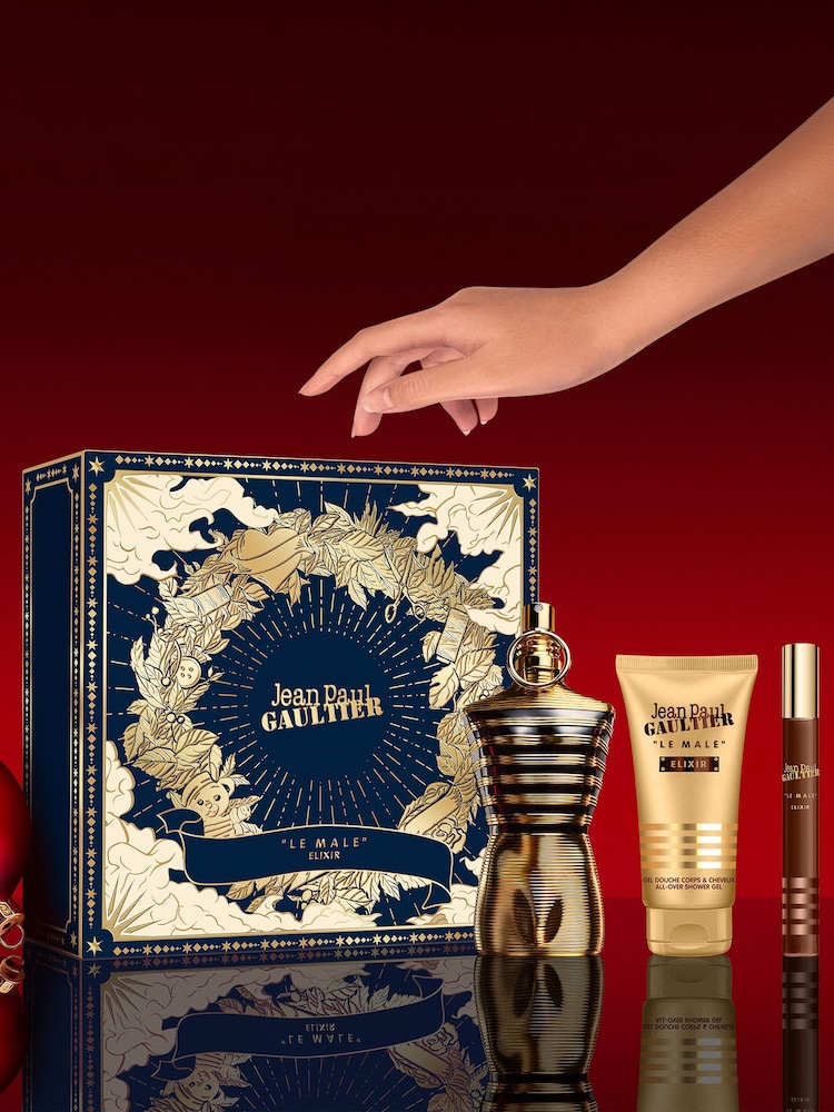 Jean Paul Gaultier Le Male Elixir Parfum 75ml Gift Set - Image 5 of 5 Jean Paul Gaultier Le Male Elixir Parfum 75ml Gift Set - Image 5 of 5