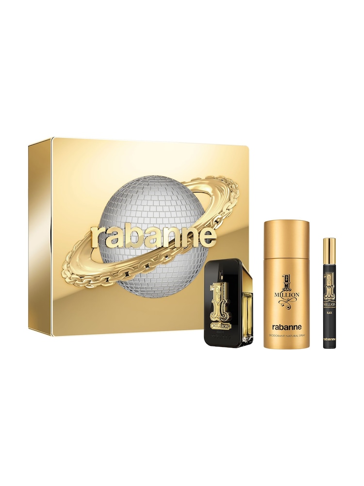 Rabanne 1 Million Black Eau de Parfum 50 ml Gift Set - Image 1 of 5 Rabanne 1 Million Black Eau de Parfum 50 ml Gift Set - Image 1 of 5