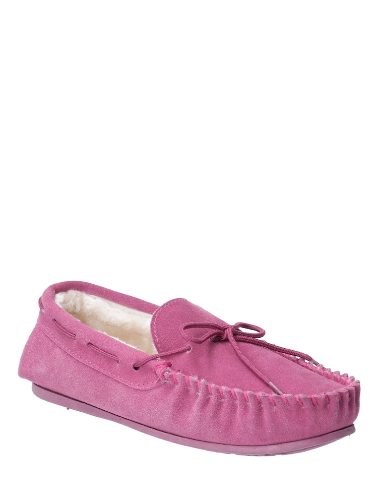 Hush Puppies Pink Allie Slippers - Image 2 of 4 Hush Puppies Pink Allie Slippers - Image 2 of 4