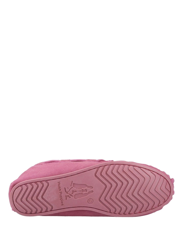 Hush Puppies Pink Allie Slippers - Image 4 of 4 Hush Puppies Pink Allie Slippers - Image 4 of 4