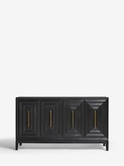 Black N. Premium Ritz Mango Wood Sideboard - Image 7 of 10