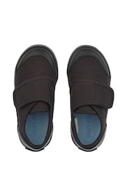 Start-Rite Skip Rip-Tape Black School P E Plimsoles F Fit - Image 3 of 6