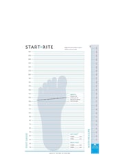 Start-Rite Skip Rip-Tape Black School P E Plimsoles F Fit - Image 5 of 6