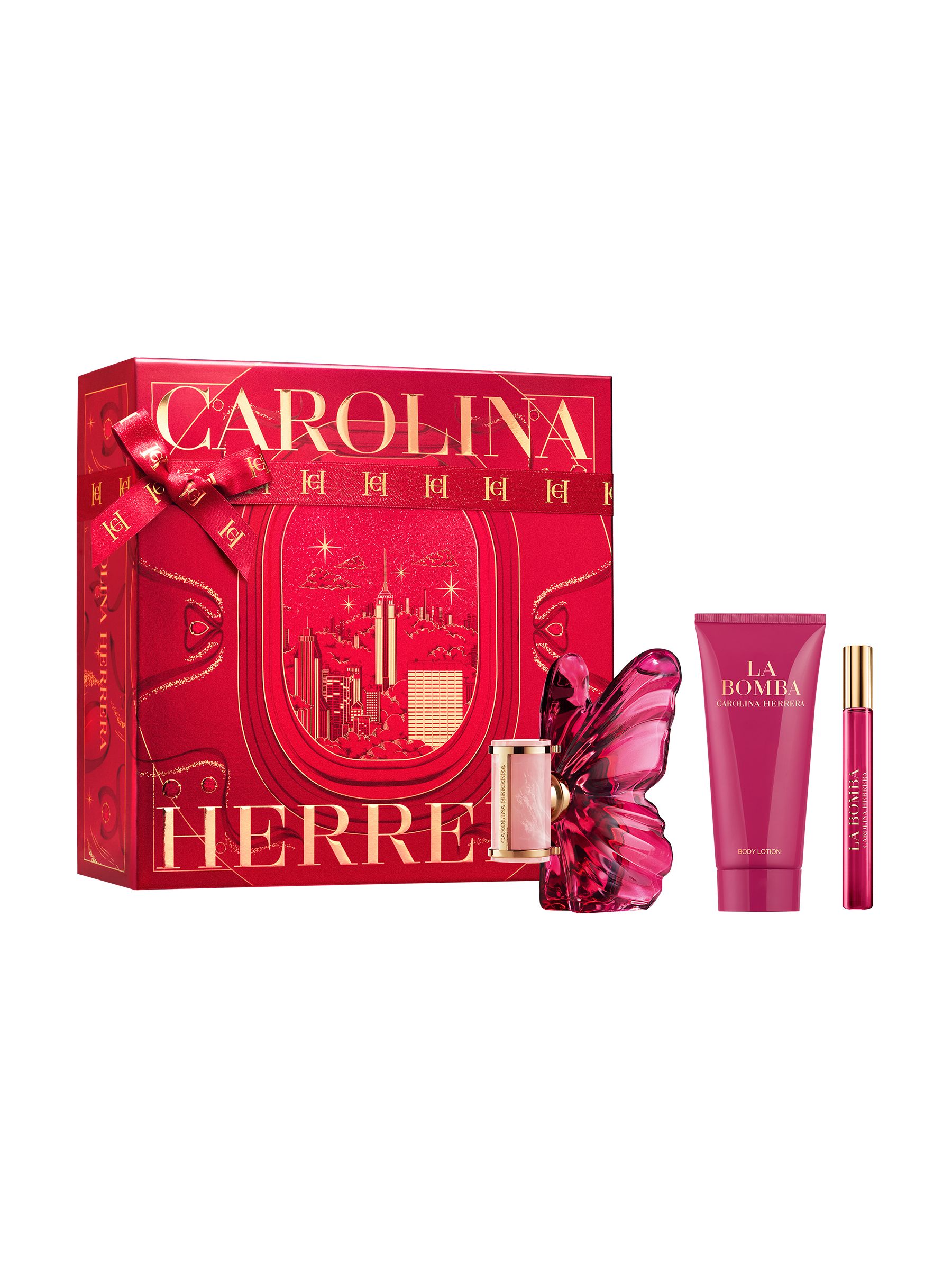 Carolina Herrera La Bomba 80Ml Edp - Gift Set - Image 4