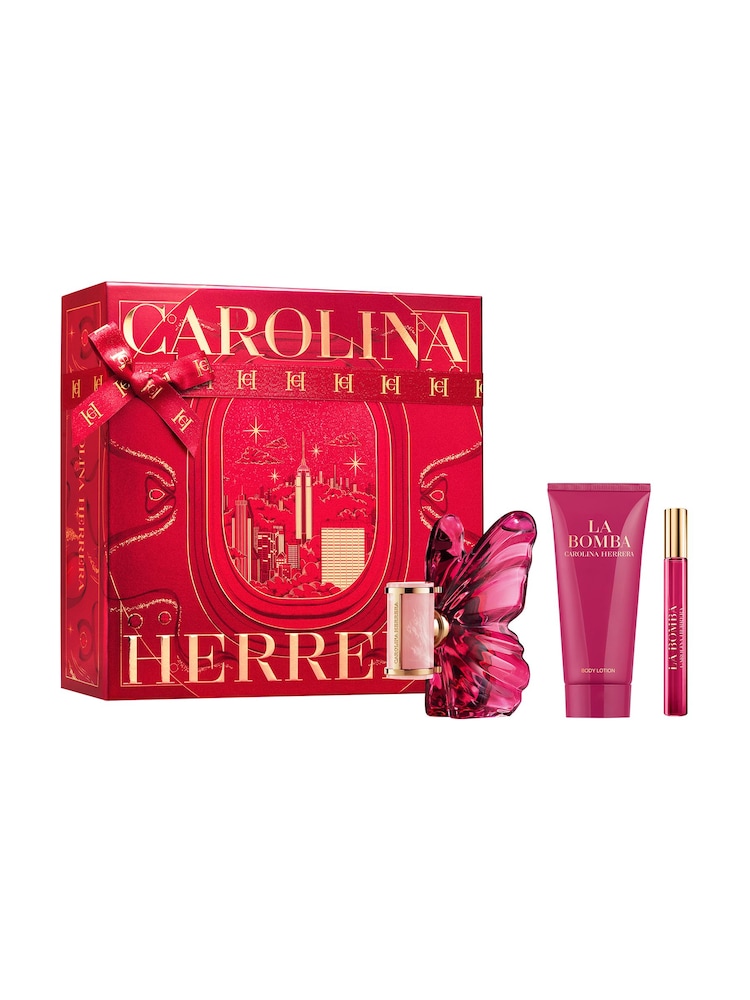 Carolina Herrera La Bomba Eau de Parfum 80ml Gift Set - Image 1 of 5 Carolina Herrera La Bomba Eau de Parfum 80ml Gift Set - Image 1 of 5