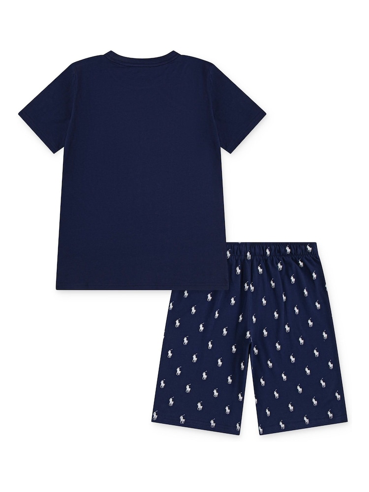 Polo Ralph Lauren Blue Sleep Set - Image 2 of 3 Polo Ralph Lauren Blue Sleep Set - Image 2 of 3