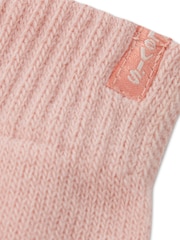 Levi's® Pink Beanie and Gloves Set 2 Piece - Image 4 of 4