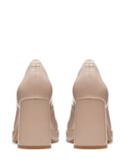 Clarks Natural Patent Zoya85 Court Shoes - Image 7 of 9
