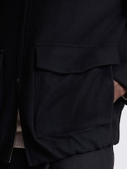 MOSS Black Blouson Jacket - Image 3 of 4